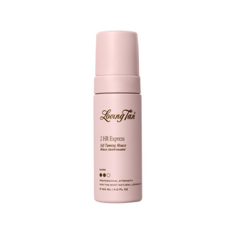 Shade slider 2 HR Express Self-Tanning Mousse Dark