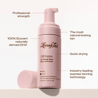 2 HR Express Self-Tanning Mousse Medium